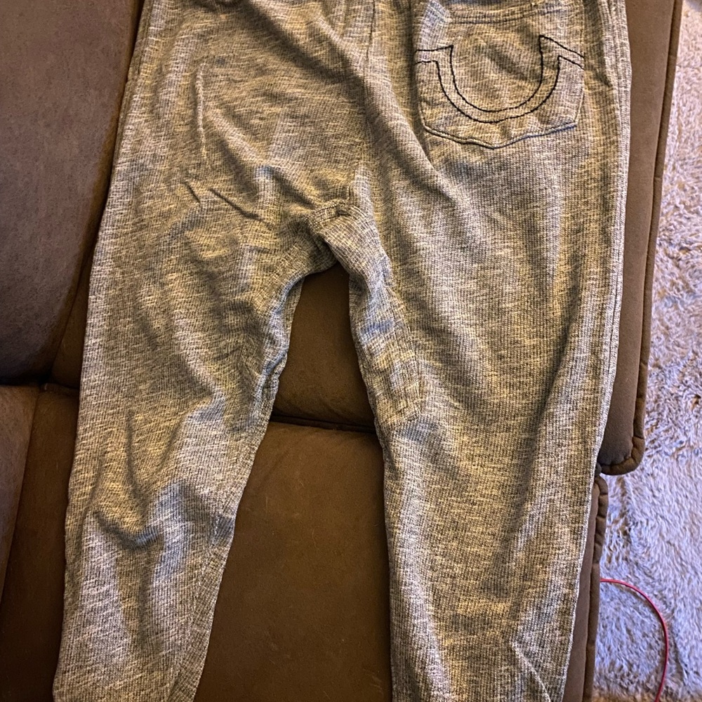 True Religion Gray Sweatpants Joggers